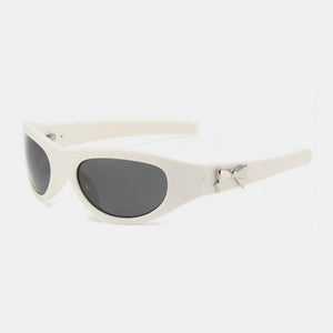 Polycarbonate Frame Cat-Eye Sunglasses