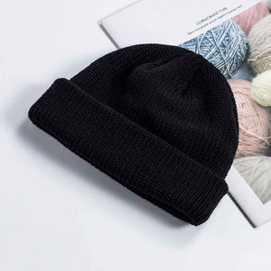 Cozy Rib-Knit Cuff Beanie