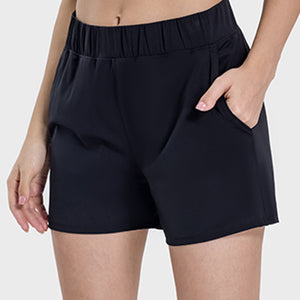 Millennia Elastic Waist Active Shorts