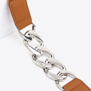 Chain Detail Elastic Belt