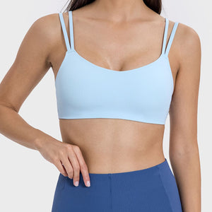 Millennia Scoop Neck Double Strap Active Cami