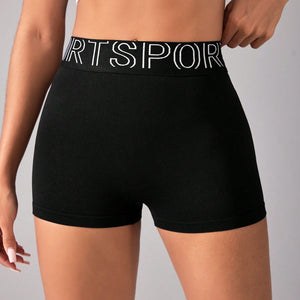 High Waist Active Shorts