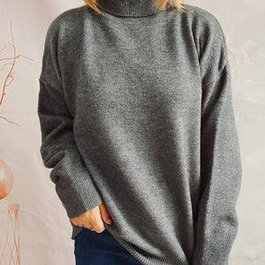 Turtleneck Long Sleeve Sweater