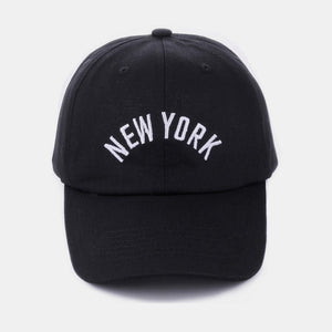 Zenana Embroidered City Baseball Cap