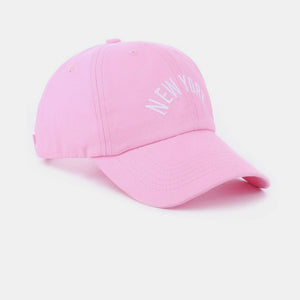 Zenana Embroidered City Baseball Cap