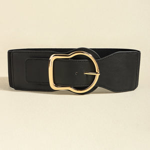 Zinc Alloy PU Leather Belt