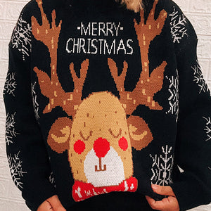 Christmas Element Long Sleeve Sweater