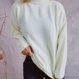 Turtleneck Long Sleeve Sweater