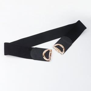 D Buckle Elastic Belt