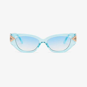 Polycarbonate Frame Cat-Eye Sunglasses