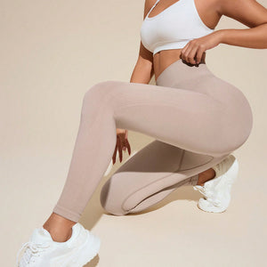 Solid High Rise Active Leggings