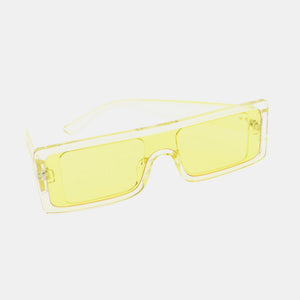 Polycarbonate Frame Rectangle Sunglasses