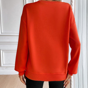 Ivy Lane Round Neck Long Sleeve Sweatshirt