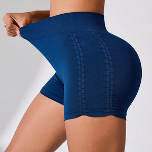 Side Ruched High Rise Active Shorts