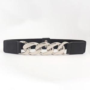 Chain Detail Elastic Belt