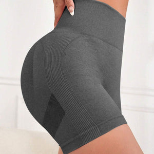 High Waist Active Shorts