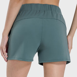 Millennia Elastic Waist Active Shorts