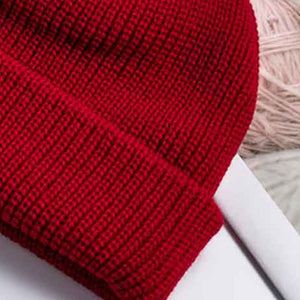 Cozy Rib-Knit Cuff Beanie