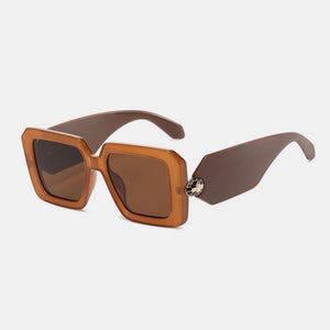 Polycarbonate Frame Square Sunglasses