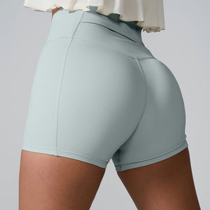 High Waist Active Shorts