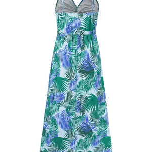 Twisted Printed V-Neck Cami Dress