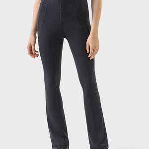 Millennia Zipper Detail High Waist Active Pants