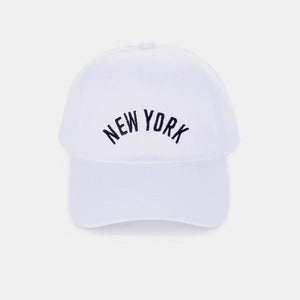 Zenana Embroidered City Baseball Cap