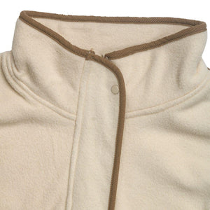 Perfee Zip Up Dropped Shoulder Polar Fleece Jacket