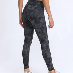 Millennia Wide Waistband Leggings with Pockets