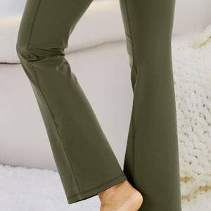 Pocketed High Waist Active Pants