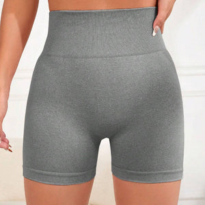 High Waist Active Shorts