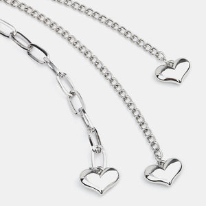 CCB Bead Heart Charm Belt