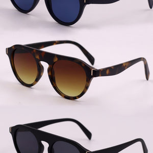 3-Piece Round Polycarbonate Full Rim Sunglasses