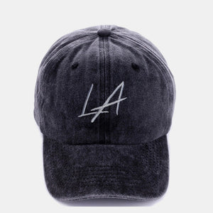 Zenana Washed Embroidered City Baseball Cap