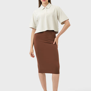 Millennia Slit Wrap Active Skirt