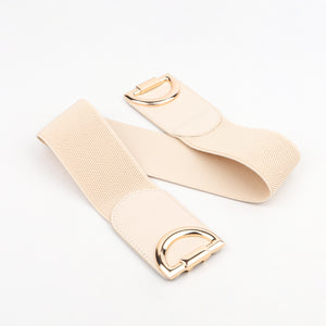 D Buckle Elastic Belt