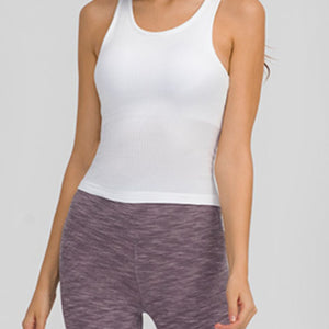 Millennia Round Neck Racerback Active Tank