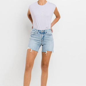 Vervet by Flying Monkey High Rise Denim Shorts