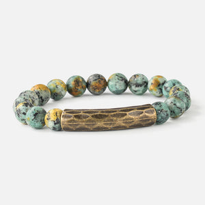 Natural Stone Beaded Bracelet