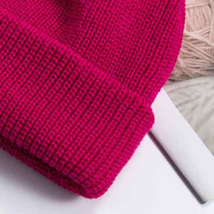 Cozy Rib-Knit Cuff Beanie