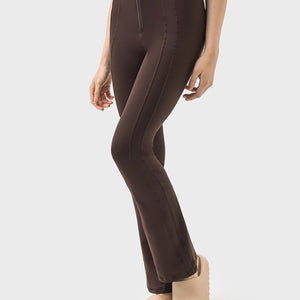 Millennia Zipper Detail High Waist Active Pants