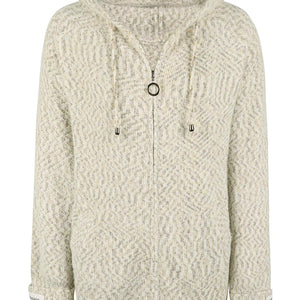 Zip-Up Hooded Sweater