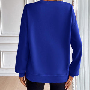 Ivy Lane Round Neck Long Sleeve Sweatshirt