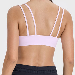 Millennia Scoop Neck Double Strap Active Cami