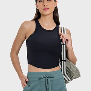 Millennia Round Neck Racerback Active Tank