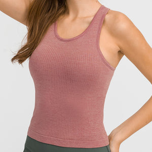 Millennia Round Neck Racerback Active Tank