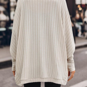 Open Front Batwing Sleeve Cardigan