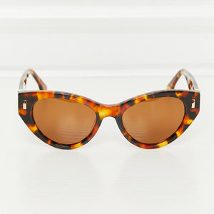 Tortoiseshell Acetate Frame Sunglasses