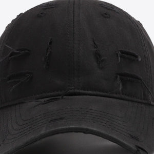 Distressed Adjustable Baseball Cap