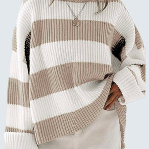 Round Neck Long Sleeve Sweater